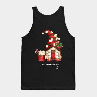 Mommy Gnome Hot Cocoa Family Matching Merry Christmas Tank Top